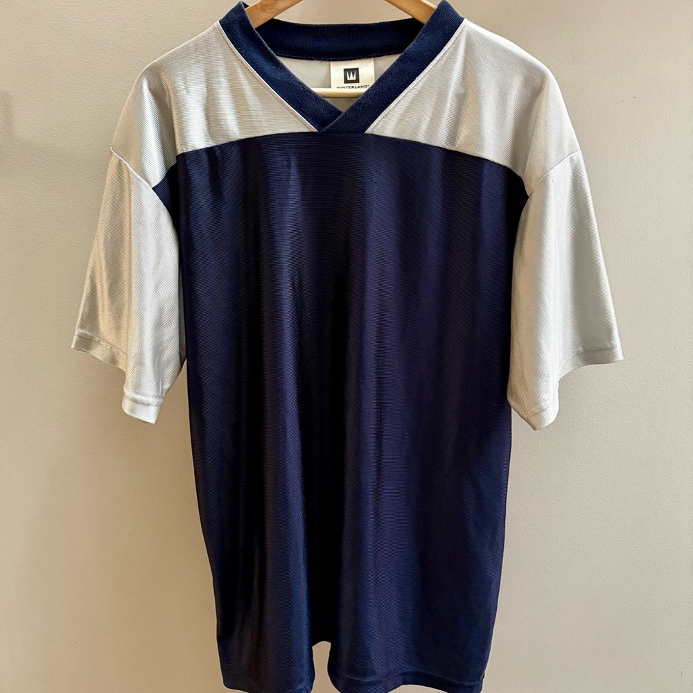 Winterland VTG late 90s blank soccer jersey L/XL Made in USA
